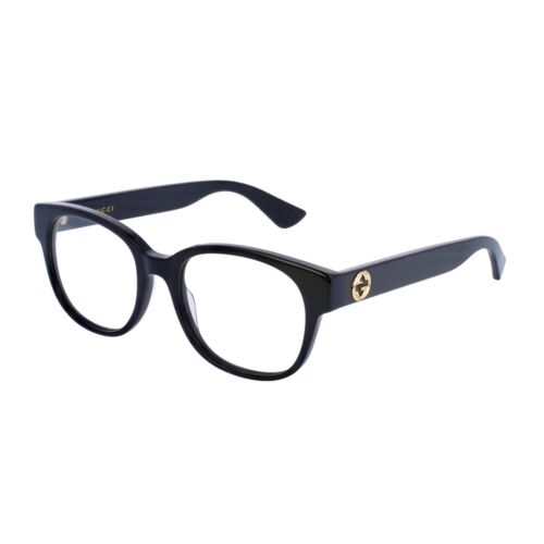 Montatura Occhiali Vista Donna Gucci GG0040O Col. 001 Cal. 51/18 | eBay