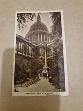 Postcard. London. St Paul's Cathedral. England. United Kingdom. Vintage. 1946