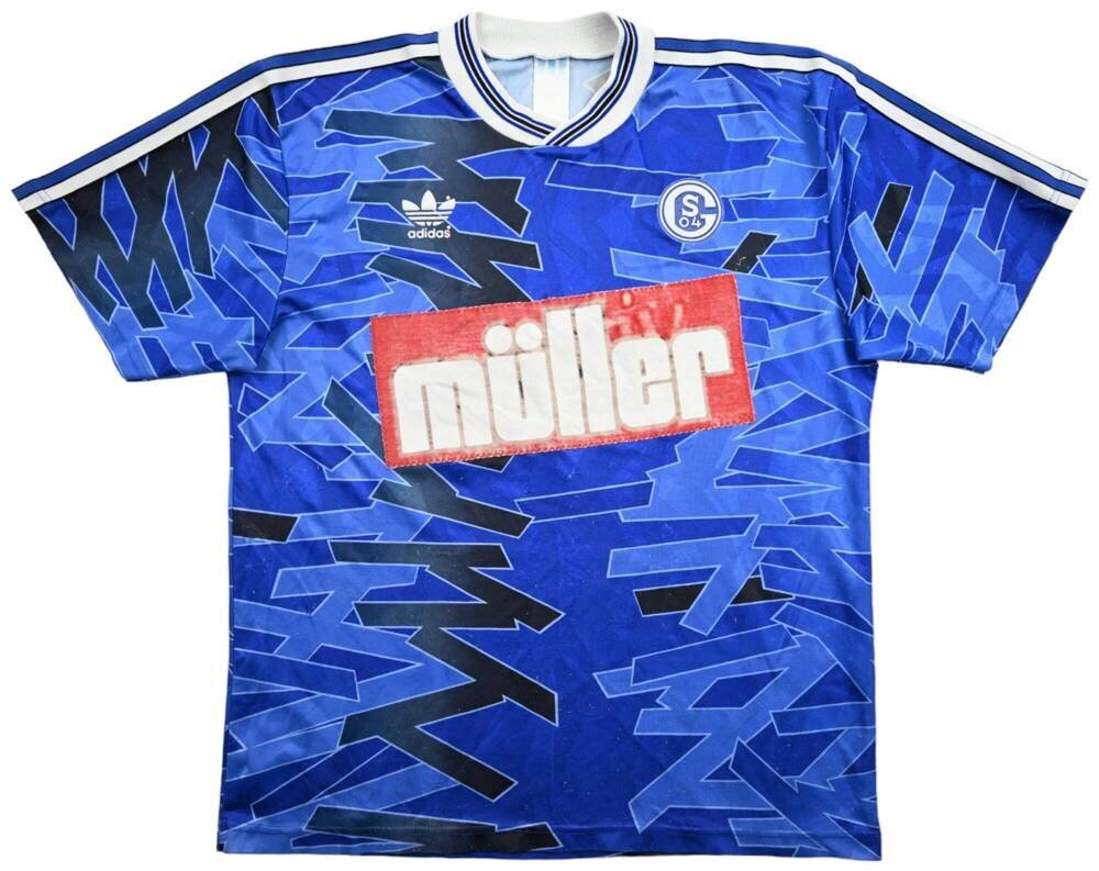 Adidas 1993-94 FC SCHALKE 04 SHIRT TRIKOT M | eBay