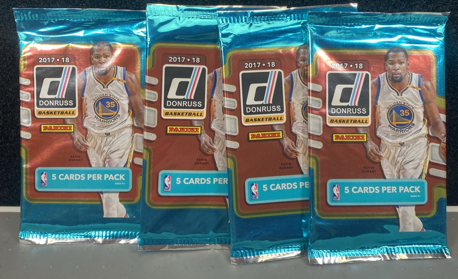 💥2017-18 PANINI DONRUSS NBA 🏀 HOT PACK 4packs Lot❗️