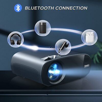 プロジェクター TENKER MINI PROJECTOR レビュー】TENKERプロジェクター 小型で手軽にホームシアターを