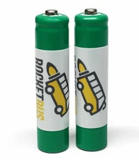 2 Pcs Rechargeable Battery for Panasonic Cordless Dect 6.0 KX-TG43 Telephone