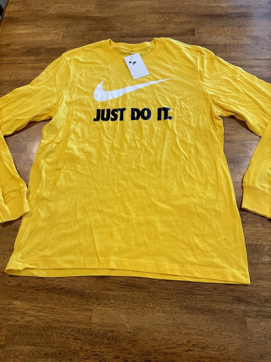 just do it yellow shirt