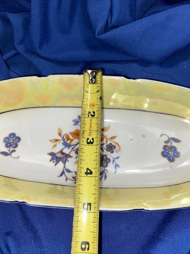 Antique Registered Celebrate Porcelain Germany Celery Serving Dish 11.75”x5” - Picture 3 of 5