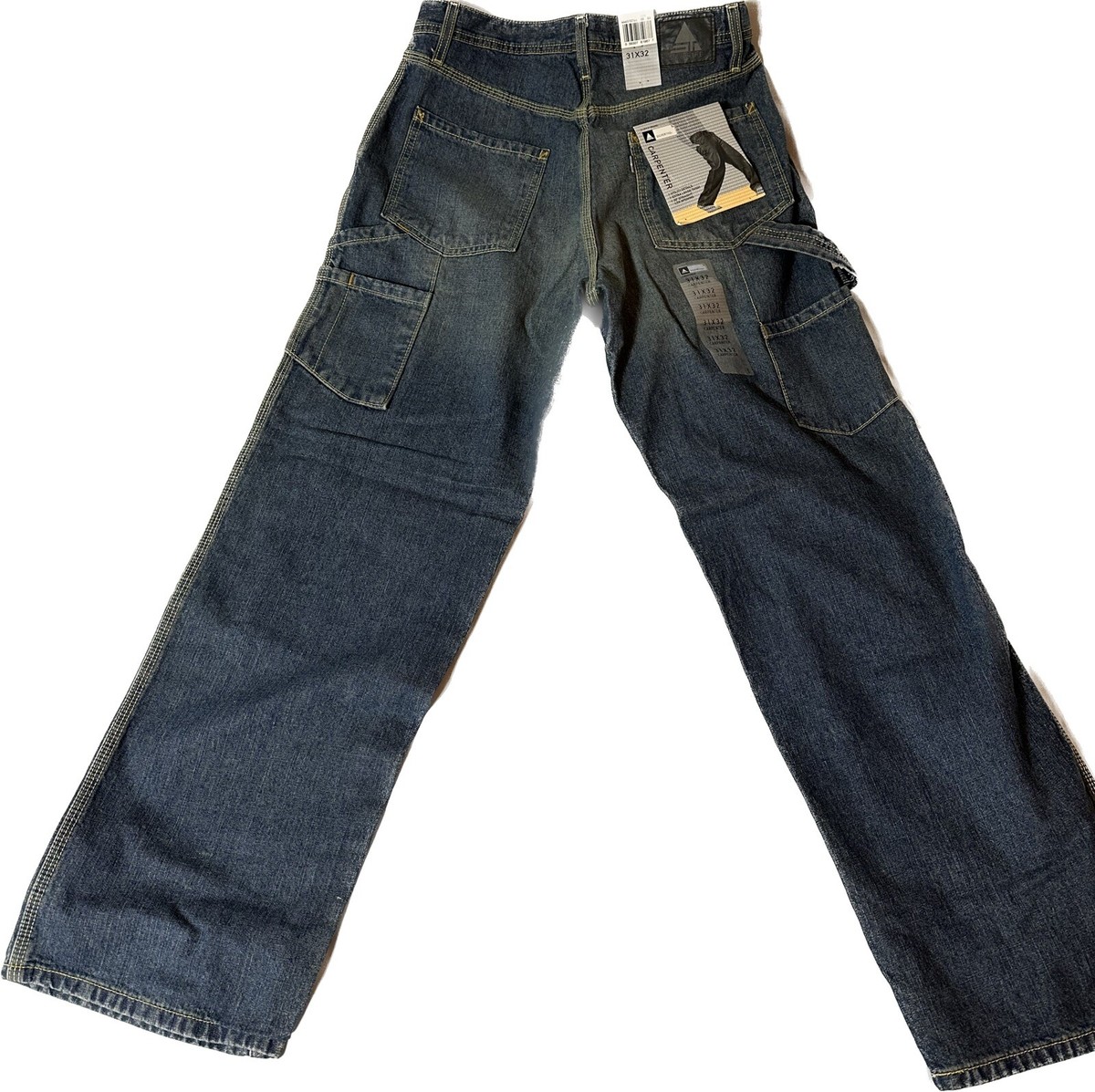 NEW Levis SilverTab Carpenter Wide Leg Pants 31x32 Blue