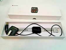 Rundoing 1.54" Full Touch Screen Smart Watch For Android ios Phones w/Gray Band