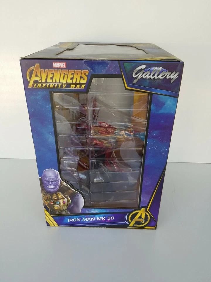DIAMOND Marvel Gallery Avengers Infinity War: Iron Man Mk 50 PVC, COMO NUEVO SELLADO Foto 3 de 4