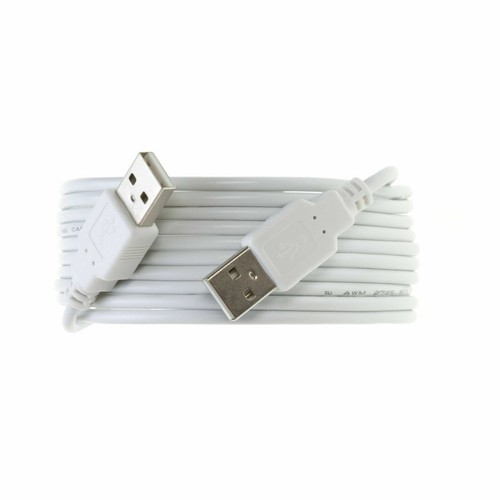 USB Cable 2.0 A Type Male M/M Cord Date Speed Wire 3 6 10 15 FT Black White Lot - Picture 19 of 21