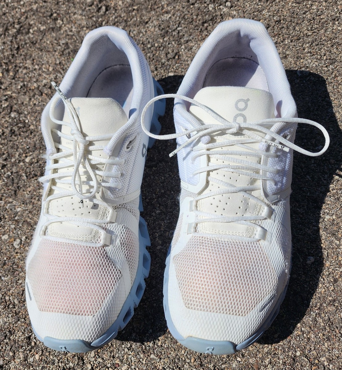 ON Cloud 5 Undyed White Women's Running Shoes | eBay