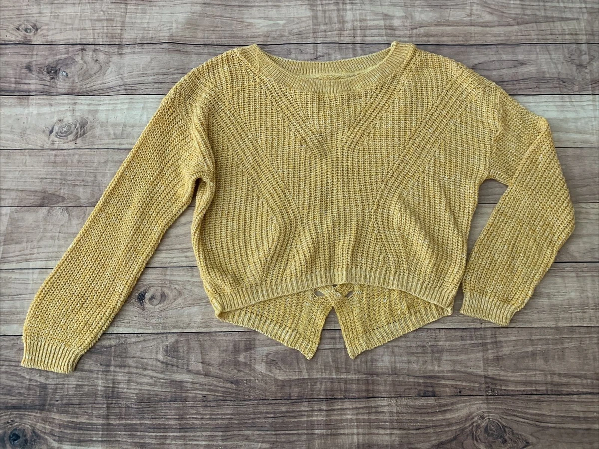 Express clearance yellow sweater