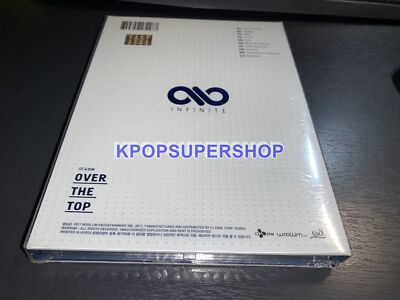 Infinite 1st Album Over The Top CD Photobook New Sealed Rare OOP