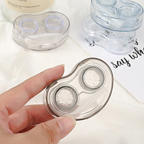 Cosmetic Contact Lens Box Visible Portable Lens Box With Tweezers Wearing Sti Pe - Picture 6 of 17