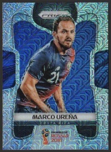 2018 Panini Prizm World Cup Mojo Silver Prizms #53 Marco Urena Costa Rica