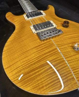 PRS 25th Anniversary Santana Signature 2010 - 10-Top, Santana Yellow