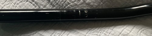 MOTORCYCLE HANDLEBAR LSL AN1 FLAT BLACK SOME MARKS AS SHOWN CUSTOM SPECIAL - Picture 6 of 6