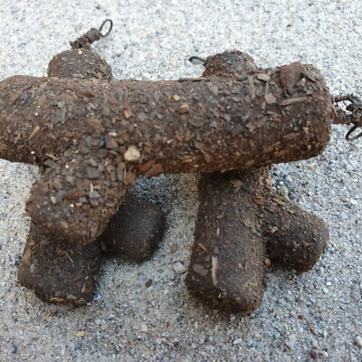 15 Plombs Carpe Branche 200g - Revêtement Effet Bois - Neuf