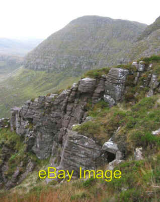 Photo 6x4 Cul Beag west face Loch an Doire Dhuibh Cul Beag is much less  c2004