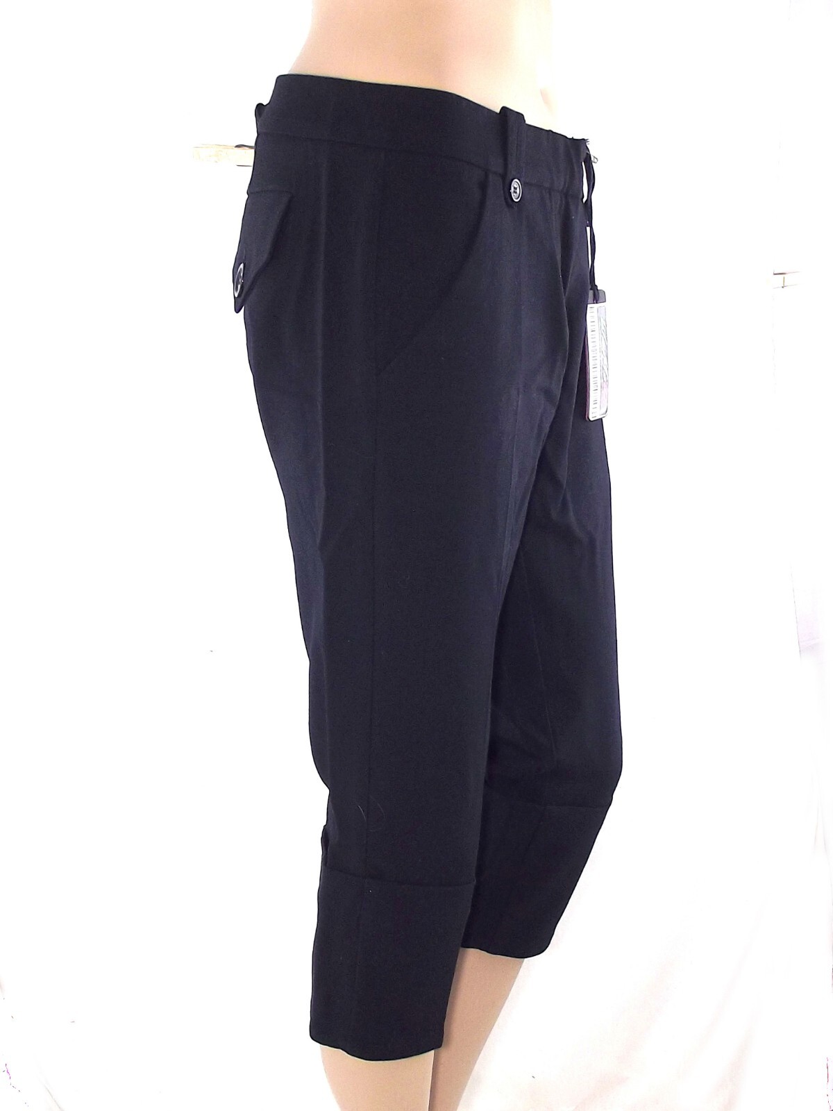 Ginocchiera donna Divina 42 W28 M Medium blu scuro Made Italy Capri image 2