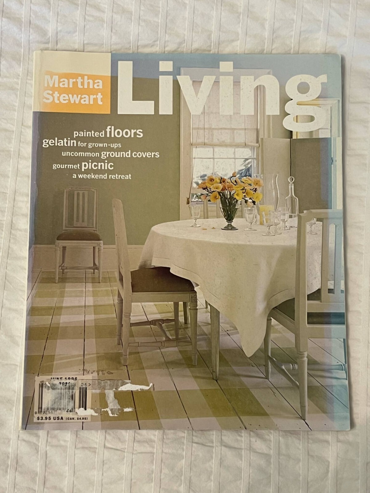 Vintage June 1996 Martha Stewart Living Magazine