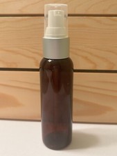 10 Pc 2 oz Empty Plastic Cosmetic Pump Bottles Amber Brown