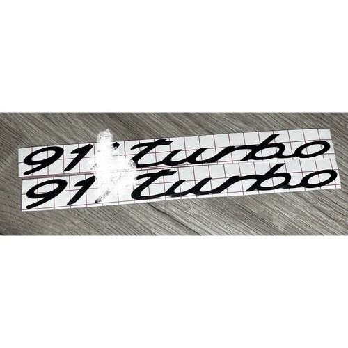 Custom 911 Turbo Side Door Decals for Porsche 911 1996-2019 991 997 996 - Picture 2 of 8