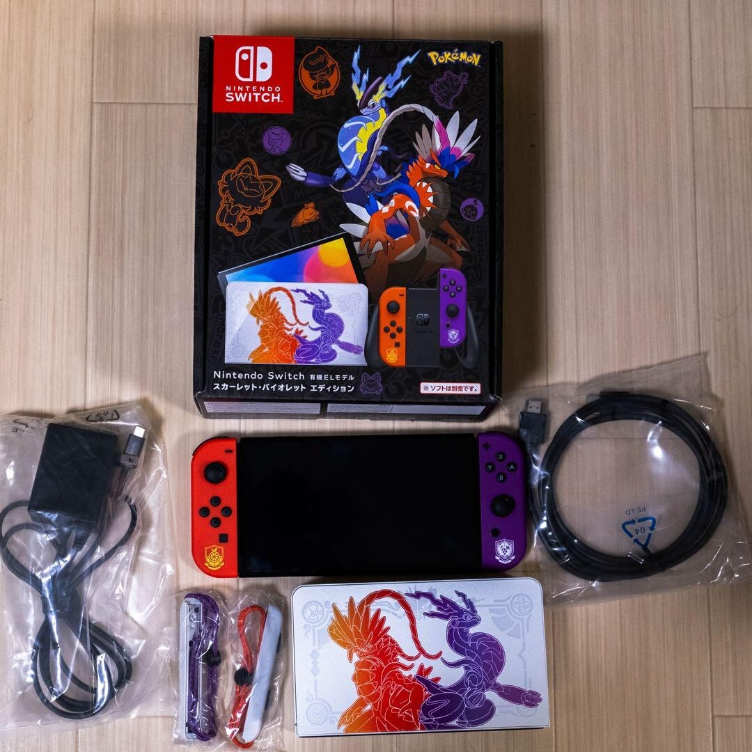 美品！Nintendo Switch 任天堂 Nintendo Switch 有機ELモデル HEG-S-KAAAA USED美品 Joy