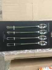 Yamazaki Amalfi 4 Piece Ice Teaspoons Set 18/10 Mirror Finish