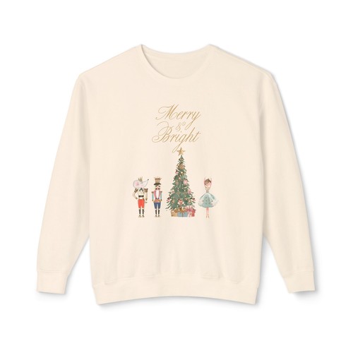 Comfort Colors Christmas Nutcracker Holiday Sweatshirt, Crewneck Winter Sweater - Bild 13 von 21