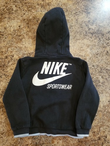 Nike Sportswear Full Zip Hooded/Sweatshirt Kids Size 4XS EUC - Picture 4 of 4