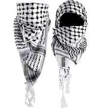 LOT Keffiyeh Arab Scarf Palestine Original Arafat Shemagh Woven Palestinian Flag
