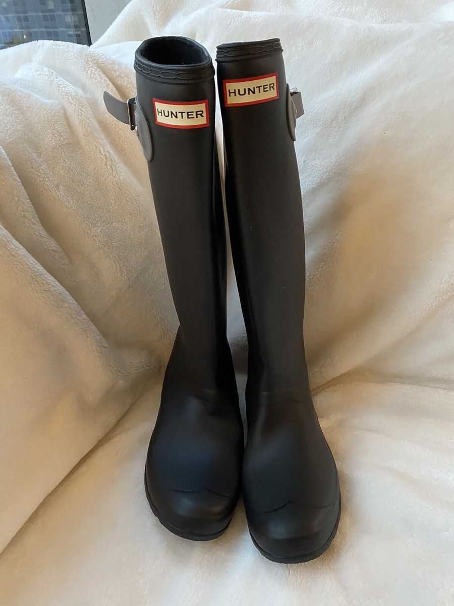 靴 HUNTER ORIGINAL PACKABLE TALL BOOT HUNTER WOMENS ORIGINAL TOUR Rain Boots - Walmart.com