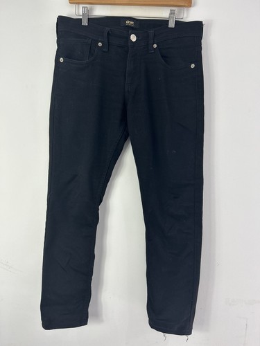 Mens DNWR Black Jeans Size 32 Eur Medium Zara Denim - Picture 3 of 7