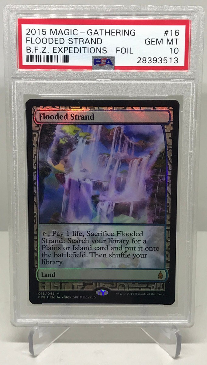 マジック：ザ・ギャザリング Flooded Strand Flooded Strand (JA) - Foil KTK Japanese LP MTG | eBay