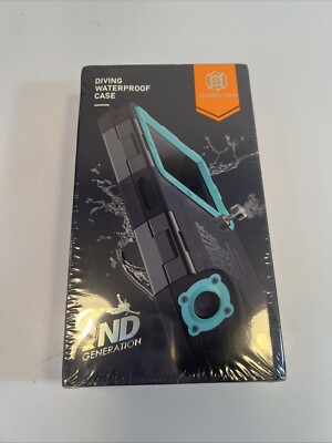 Coque étanche Shellbox Pour IPhone – Jusqu’à 15 Mètres – Bleue – Anti-choc