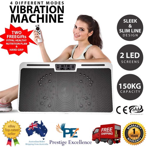 Home Gym Fitness Body Shaper Vibration Machine Platform Vibrating Plate Massager - Picture 13 of 14