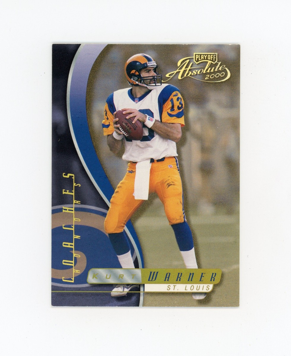 フォーティナイナーズ/タッチ・ミー KURT WARNER 2000 Playoff Absolute Coaches Corner #118/300 St Louis