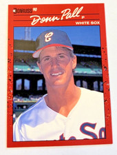 1989 Leaf Donruss '90 MLB Baseball Card #606 Donn Pall Chicago White Sox