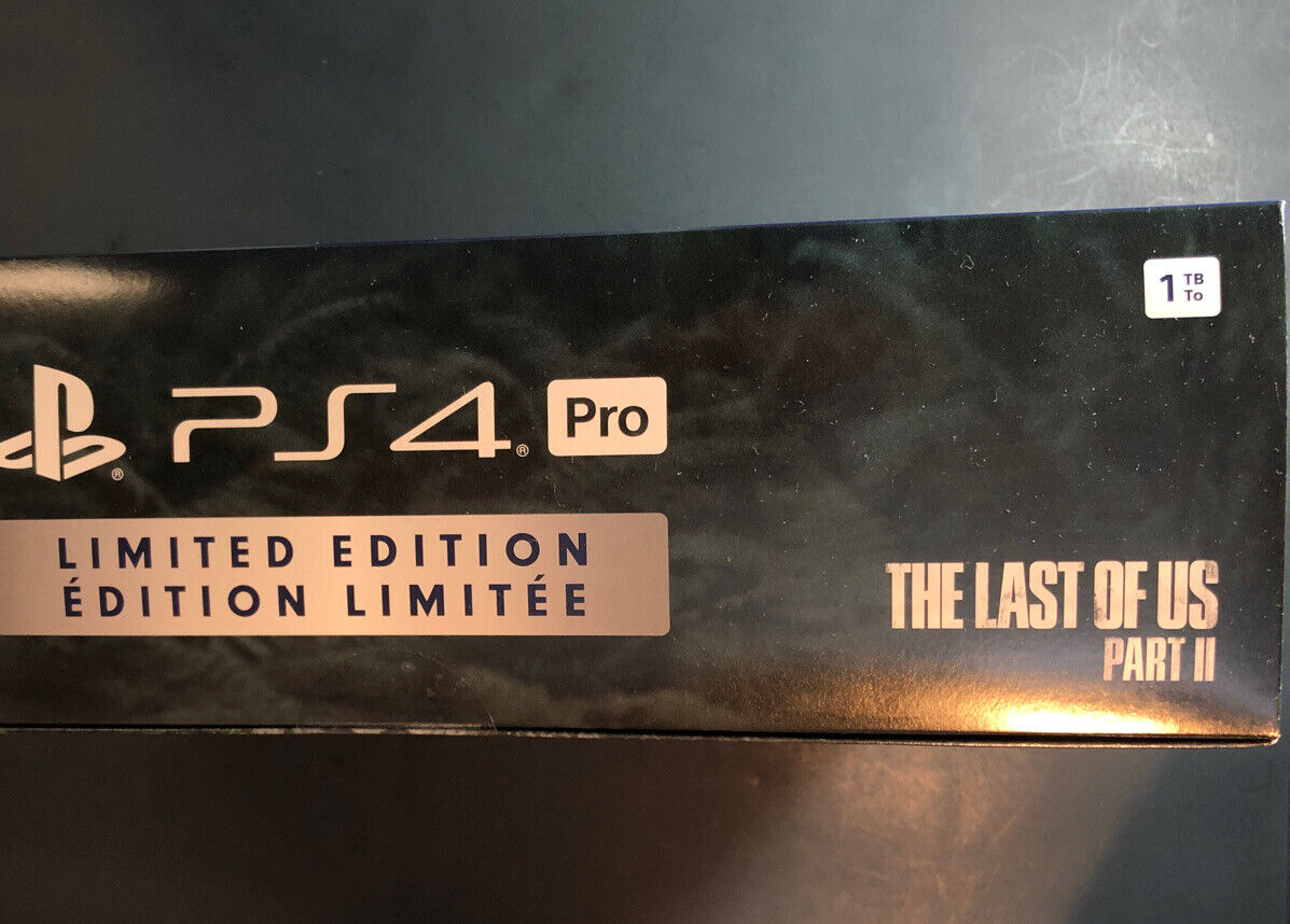 PlayStation 4 Pro 1TB Limited Edition The Last of Us Part 2 Console Bundle  - Black