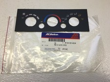 Gm Oem 16181404 Hvac Face Plate For 1994-1996 Pontiac Grand Prix