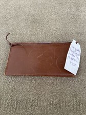 Florentine Cow Leather Lined With Goat Skin Checkbook Cover Holder TD 