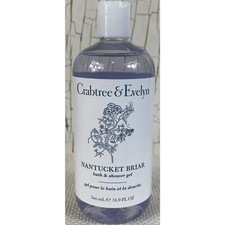 Crabtree  Evelyn Nantucket Briar Bath  Shower Gel 16.9 oz