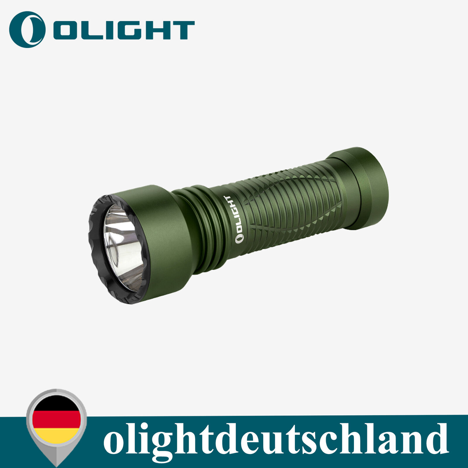 Linterna Olight Javelot Mini EDC con fuente de luz redonda 1000 lúmenes - OD verde