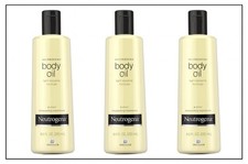 3x Neutrogena Body Oil, Light Sesame Formula, Original 8.5 fl oz - Pack of 3