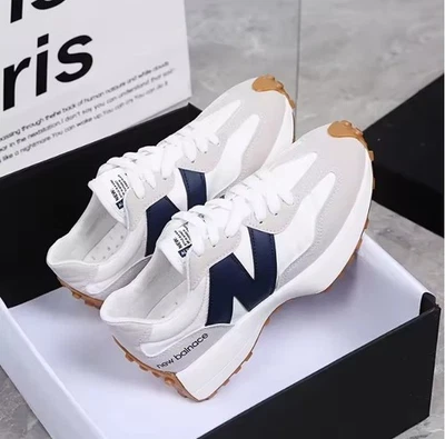 New Balance 327 Flat Men Women's Sports Shoes Fashionable Lightweight Non-slip