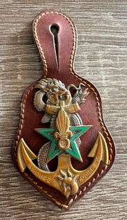 INSIGNE LEGION INDOCHINE GROUPE MOBILE N°2. DRAGO RUE DE ROMAINVILLE