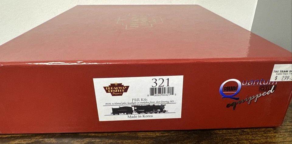 Broadway Limited Imports HO #321 Class K4s 4-6-2 Pennsylvania #646 w/DCC & SND - Image 2 of 4