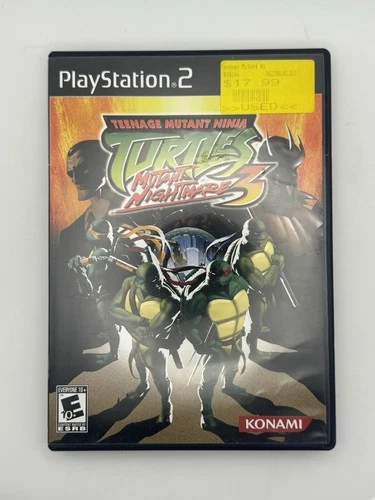 Teenage Mutant Ninja Turtles 3: Mutant Nightmare (PlayStation 2, PS2) CIB