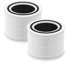 (2 pack) Replacement Filter For Levoit Air Purifier Core 300 & Core 300S 3-In-1