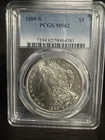 1889-S Morgan Silver Dollar PCGS MS62