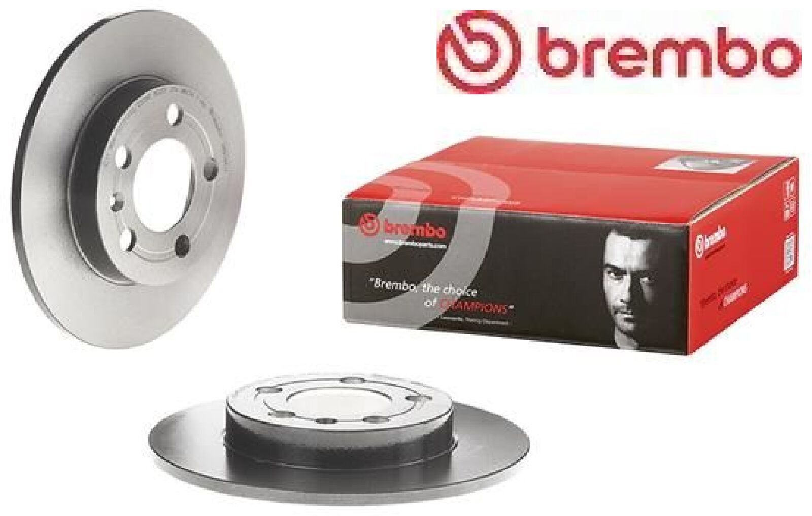Brembo Bremsscheibe 08.9148.11, Hinten, Voll, 1 Stück - Bild 5